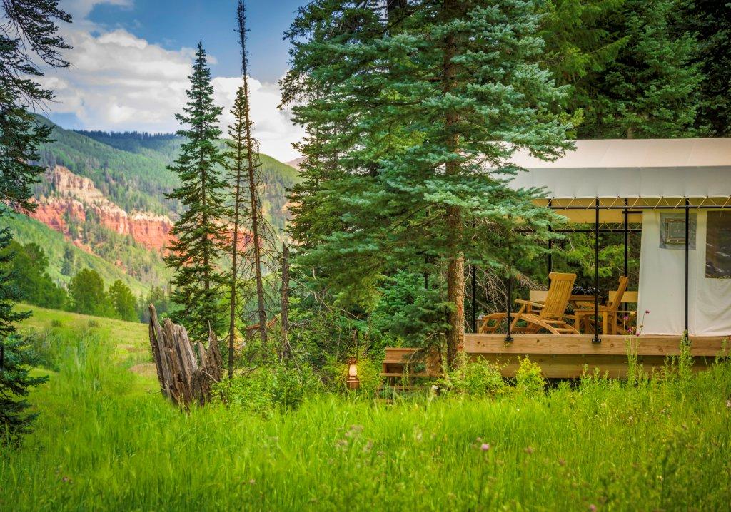 Dunton River Camp, Colorado. 